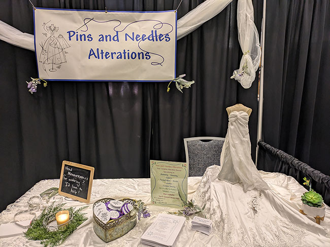 Our Wedding Show booth